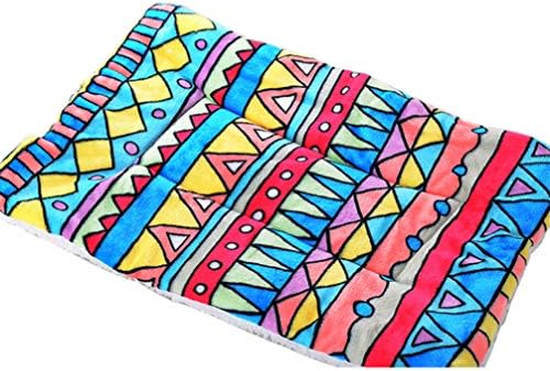  SENERY Bone Fish Deer Design Pattern Pet Blanket Thick Soft Flannel Carpet Cute Cat Dog Puppy Mat