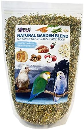  Birds LOVE All Natural Garden Blend Bird Food For Parrots 2lb