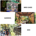  NOGRAX Pet Feeder Tray Case Parrot Mount Parrots Bottle Automatic Container Wild Accessory Birdseed Feeding Mounted For Proof Cage Home Waterer Cockatiel Cup Plastic Bowl Backyard Water Feeder