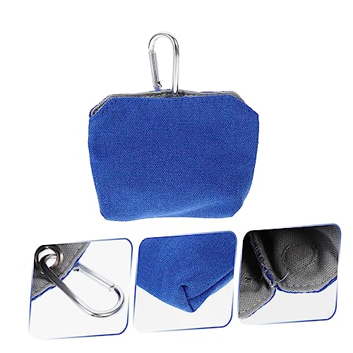  POPETPOP 5pcs Pet Snack Pack Handbag Storage Organizer Blue Fanny Pack Handbag Holder Dog Poop Bag Holder Dog Treat Dog Food Bag Pet Outdoor Training Bag Pets Snack Pouch Hanging Bag Belt