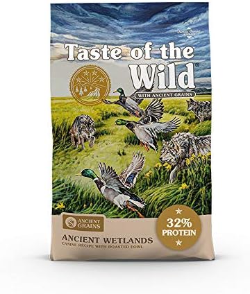  Taste Of The Wild Ancient Wetlands Canine Recipe With Roasted Fowl And Ancient Grains 28lb