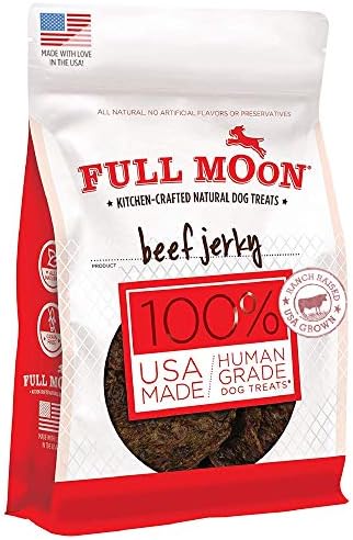  Full Moon Chicken Jerky Healthy All Natural Dog Treats Human Grade Made In USA Grain Free 24 Oz