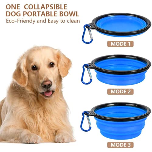  TIOVERY Upgraded Dog Food Storage Container Small, Cat Food Container Airtight, Pet Food Container Dispenser With Pour Spout, Measuring Cup And 4 Seal Buckles For Dogs, Cats, Birds (Blue)