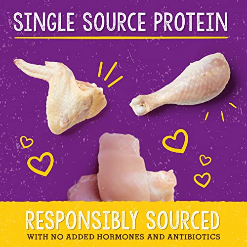  Stella & Chewy’s Freeze-Dried Raw Cat Dinner Morsels – Grain Free, Protein Rich Cat & Kitten Food – Chick Chick Chicken Recipe – 8 Oz Bag