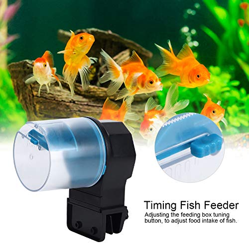  Aquarium Feeder Automatic Fish Feeder Automatic Aquarium Food Dispenser Aquarium Tank Timer Feeder (#1) (Color : #1)