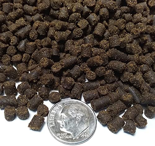  Axolotl Food 3/16" Soft Moist Sinking Pellets For Axolotls, Snails, Newts, Shrimp & All Fish. Rangen 3/16"...1/2-lb