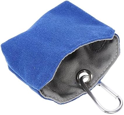  Bag Clip Bird Bag Hook Puppy Pouch: Outdoor Pouch Pet Treat Food Dog Dogs Use Waste With Blue Bags Animal Tote Training Walking Toys Cloth Poop For Holder Waist Snack Container
