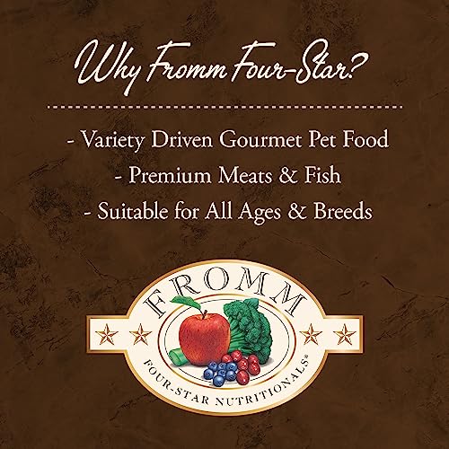  Fromm Four-Star Nutritionals Salmon A La Veg Cat Food - Premium Dry Cat Food - Salmon Recipe - 4 Lb