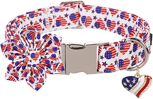  ARING PET Bowtie Dog Collar, Dog Collar With Bow, Adjustable Dog Collars For Small Medium Large Dogs.