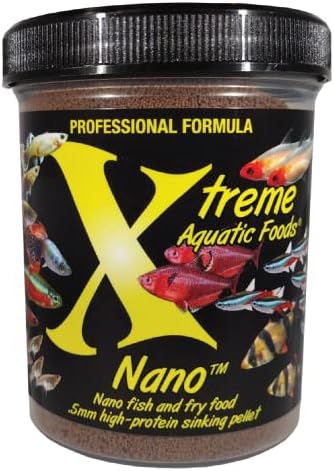 Xtreme Aquatic Foods 2208-B Nano Fish Food, 9 Oz