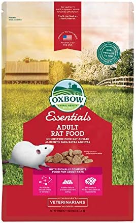  Oxbow Essentials Adult Rat Food - All Natural Adult Rat Food - 3 Lb.