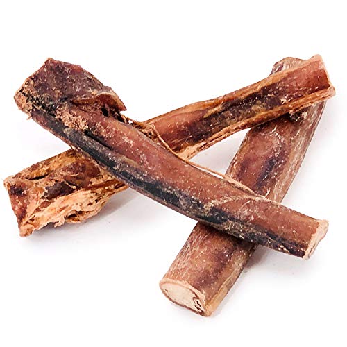  ValueBull Bully Sticks For Dogs, Jumbo 5-6 Inch, Varied Shapes, 25 Count - All Natural Dog Treats, 100% Beef Pizzles, Single Ingredient Rawhide Alternative