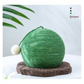  JYDQM Cats Tree Scratcher Woven Cats Scratch Cactus Ball With Wood Base Pet Toy Scratch Board Ball Pet Cat Supplies (Color : C, Size : One Size)
