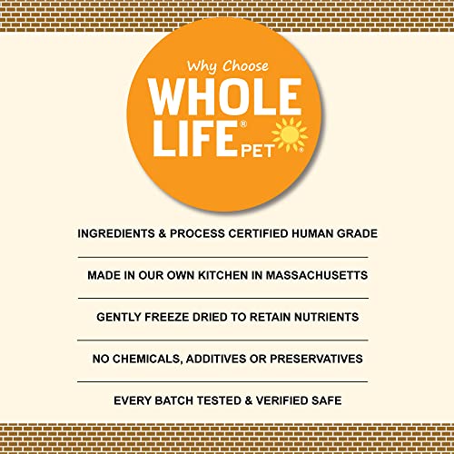  Whole Life Pet Freeze Dried Chicken Cat Treats - Human Grade - One Ingredient - Sourced And Made In The USA