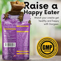  Gargeer 2oz Complete Crested Gecko Food Diet. Premium Mix, Ready To Use Freshly Made Powder. Unique Formula, Developed & Made In The USA. Enjoy! (Tropical + Insects Protein)