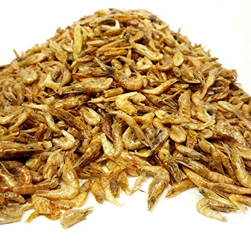  Freeze Dried Red Shrimp - 1/2" To 1&1/4" For All Tropical Fish, Koi, Turtles...1/2-lb