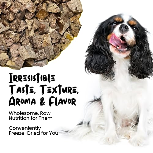  SPRANKLES Freeze Dried Chicken Liver Treats For Cats & Dogs - Single Ingredient All Natural Grain-Free, High Protein, Made In USA - Perfect For Training, Topper Or Snack (Chicken Liver, 6 Ounce)