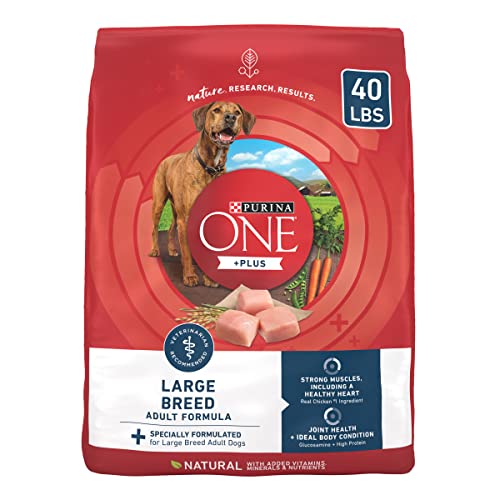  Purina ONE Plus Large Breed Adult Dog Food Dry Formula - 40 Lb. Bag