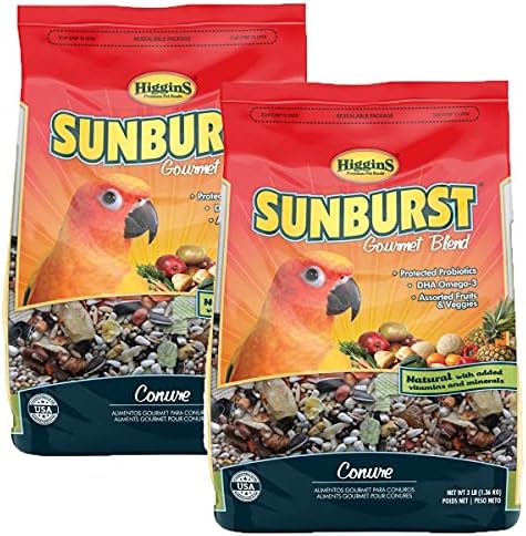  Higgins Sunburst Gourmet Food Mix For Conures