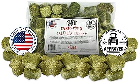  FAMILY FARM AND FEED | Alfalfa Hay Food | Small Pet | Young And Adult | Pellets | 5 Pounds