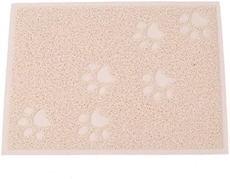  Pet Cat Litter Mat,MUEQU Waterproof Pet Box Mat Food Bowl Mat Cat Litter Trap Mat, Litter Trapper Mat,PVC, 30 X 40 Cm,Easy To Clean (Green)
