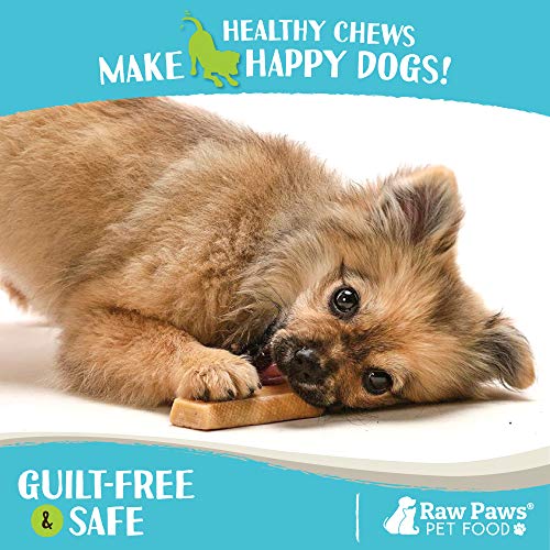  Raw Paws Himalayan Yak Chews For Small Dogs & Puppies - Small Chews (12-Count) - Yak Milk Bones For Dogs - Dog Cheese Chews Himalayan - Yak Bones For Dogs - Himalayan Cheese For Small Dogs