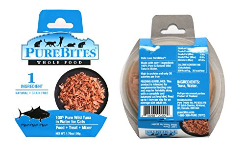  PureBites Mixer Wet Cat Food Variety Pack, 5 Flavors, 1.76 Ounces Each, 50g, (10 Total Mixers)
