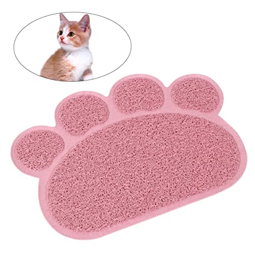  Washable Rugs 3pcs Shape Non- Feeding Control Bowl *cm Placemat Scatter Paw Puppy Pet Kitten Food Cat Dish Matswaterproof Dog Litter Soft PVC Water Rug Mat Washable Rug