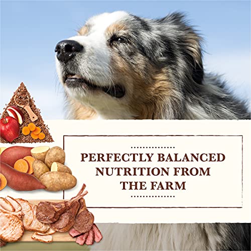  Whole Earth Farms Grain Free Recipe Dry Dog Food, Pork, Beef & Lamb, 25-Pound