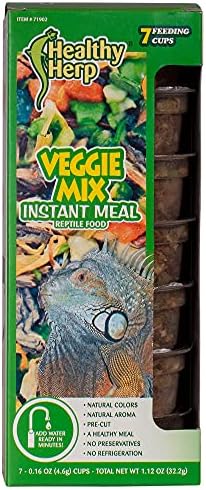 Healthy Herp Veggie Mix Instant Meal 7.5-Ounce (212.63 Grams) Jar