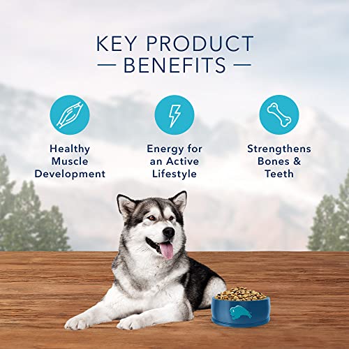  Blue Buffalo Wilderness High Protein, Natural Adult Dry Dog Food, Duck 24-lb