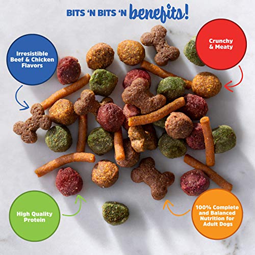  Kibbles 'n Bits Original Savory Beef & Chicken Flavor Dry Dog Food, 31 Pound Bag