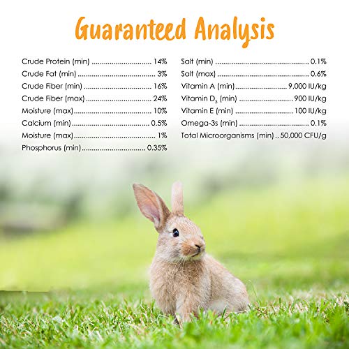  Sunseed Vita Balance Complete Nutrition Adult Pet Rabbit Food, 4 LBS