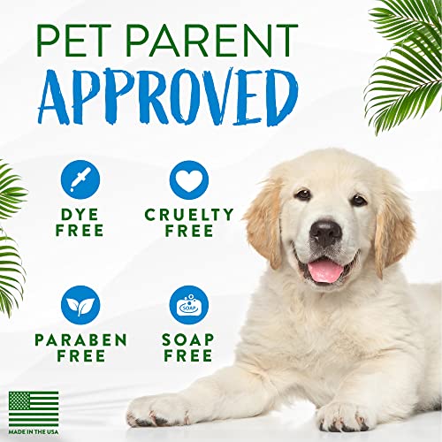  TropiClean Lime & Coconut Deshedding Dog Shampoo For Shedding Control | Natural Pet Shampoo Derived From Natural Ingredients | Cat Friendly | Made In The USA | 20 Oz.