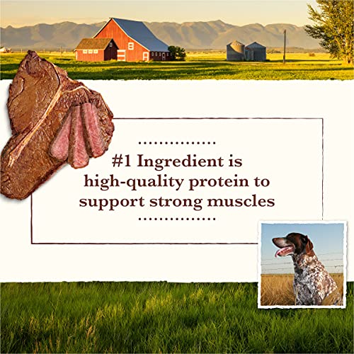  Whole Earth Farms Grain Free Recipe Dry Dog Food, Pork, Beef & Lamb, 25-Pound