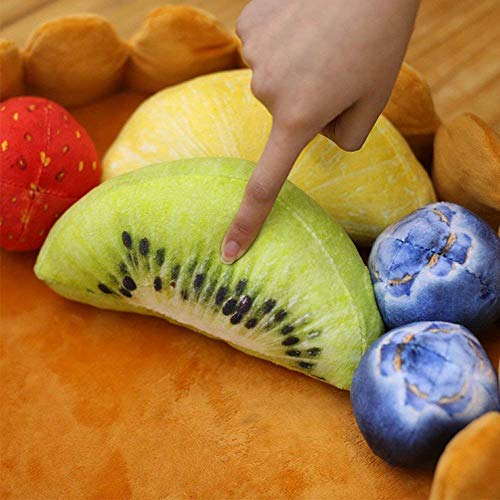  S-Lifeeling Pet Tart Bed Cushion Detachable Soft Fuzzy Cat Bed Winter Plush Lovely Tart Warm Nest Kennel Comfortable Extended Dog Mat Pad