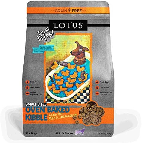  Lotus Small Bite Dry Dog Food, Sardine And Pollock, 10 Lb