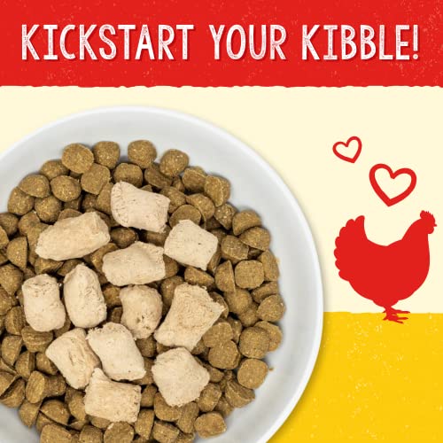  Stella & Chewy’s Freeze Dried Raw Chewy’s Chicken Meal Mixers – Dog Food Topper For Small & Large Breeds – Grain Free, Protein Rich Recipe – 8 Oz Bag