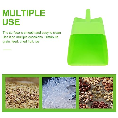  Food Shovel 2pcs Plastic Shovel Horse Feed Scoop Pet Food Scoop Pet Dog Cat Pet Feeding Scoop Plastic Hand Scoop For Dog Cat Garden Plastic Shovel Garden Soil Scoop