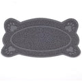  Small Night Light Bone Shape Cat Litter Mat Cat Bowl Mat Dog Pet Water Feeding Food Dish Tray Mat For Cat Litter Box Breathable Pet Cat Litter Mat Soft On Paws And Washable (Color : S, Size : C)