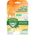 TropiClean Natural Flea & Tick Spot On Treatment For Medium Dogs 35 To 75 Lbs.