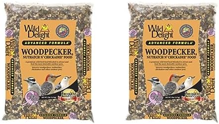  Wild Delight Woodpecker, Nuthatch N' Chickadee Food, 5 Lb