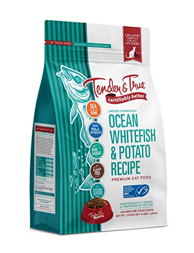  Tender & True Ocean Whitefish & Potato Recipe Cat Food, 3 Lb