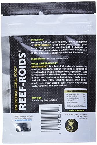  Polyplab - Reef-Roids- Coral Food For Faster Growing - 75g