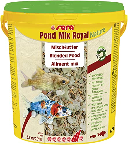  Sera 7108 Pond Mix Royal 7.7 Lb 21L Pet Food, One Size