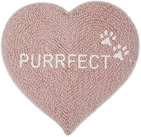  Bone Dry DII Braided Pet Mat Collection 100% Cotton, Bone Shape, Black/White Buffalo Check