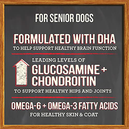  Merrick Healthy Grains Dry Dog Food Senior Recipe - 25 Lb. Bag