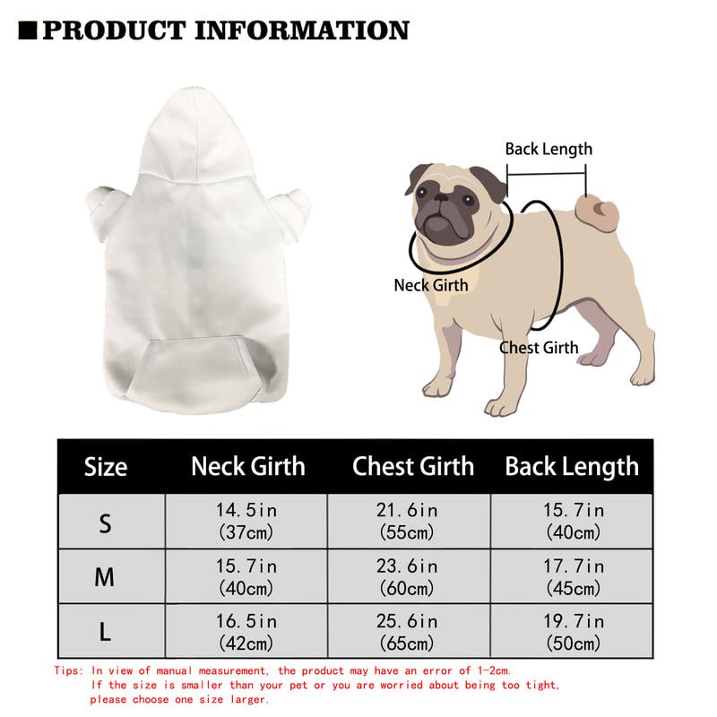  Rivatimrio Doughnut Pink Dessert Basic Dog Hoodie Sweatshirts, Yummy Novelty Sweet Food Pet Clothes Hoodies With Hat, Soft Outfit Coat For Large Medium Small Dogs - S