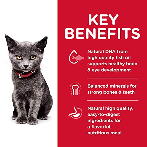  Hill's Science Diet Dry Cat Food, Kitten, Indoor, Chicken Recipe, 3.5 Lb. Bag