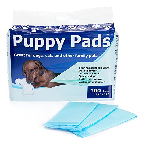  StayDry Pee Pads For Dogs - Ultra Absorbent, Durable, Layered Leak Proof Dog Pee Pads - 22 In X 22 In Multi-Use Including Puppy Crate Training - Puppy Pads, 200 Count
